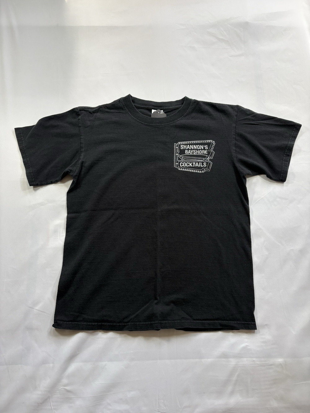 Vintage Shannon’s Bayshore Cocktails Long Beach Anvil T Shirt Men’s M